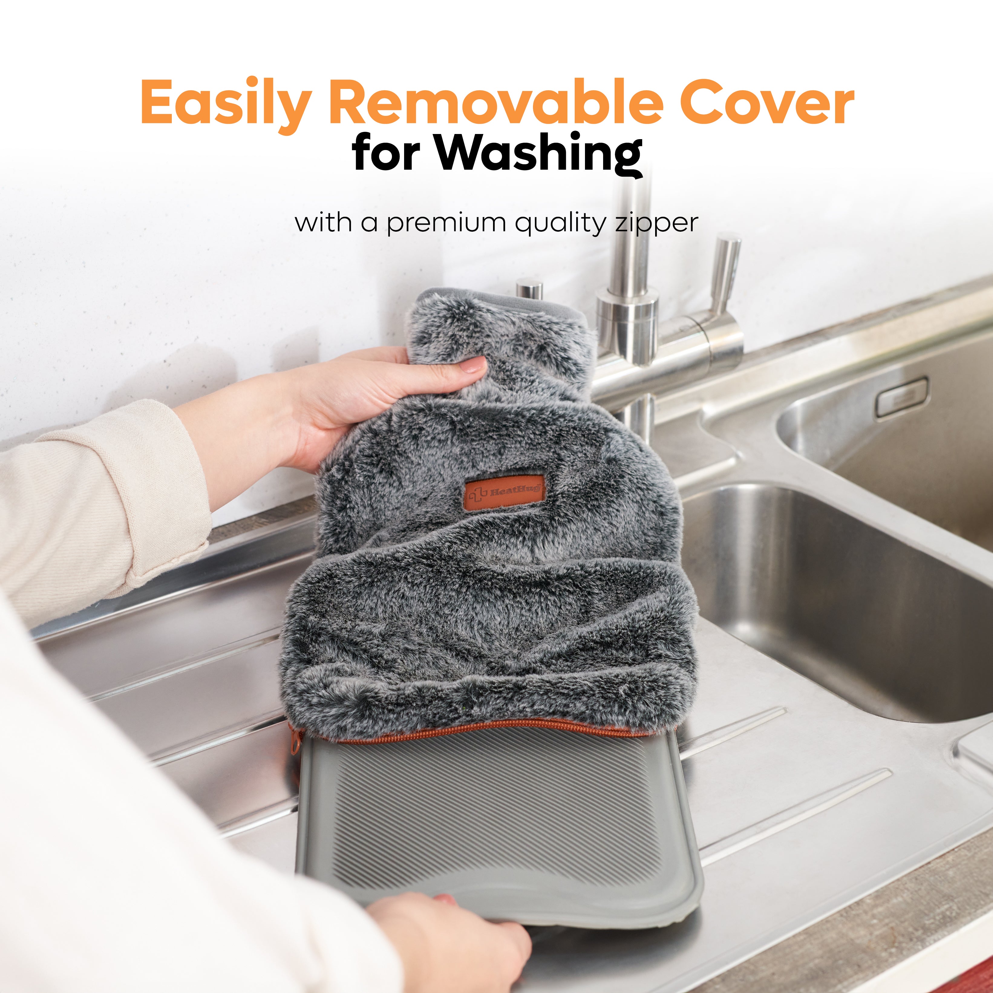 BigHug, 2l Hot Water Bottle with Cover