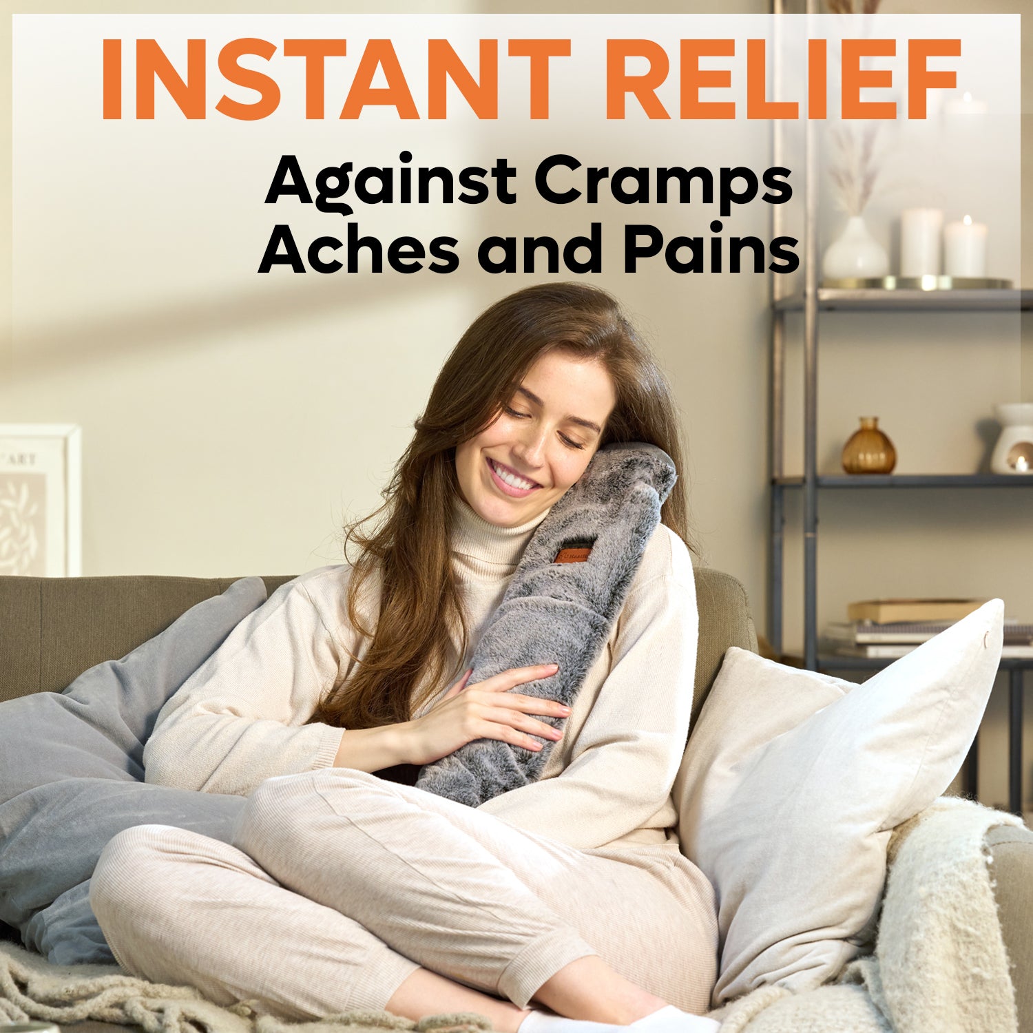 LongHug, 1.5l Long Wrap Around Hot Water Bottle